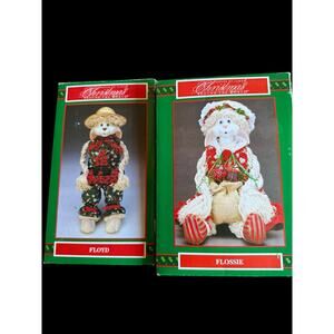 Vintage 1995 House of Lloyd Christmas Around the World Floyd and Flossie